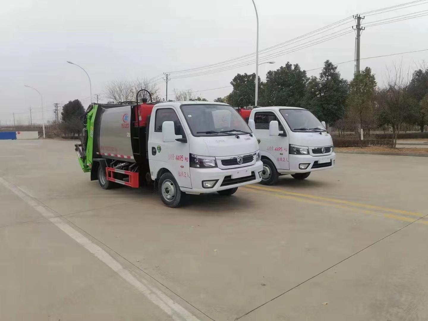 東風(fēng)途逸3.5方藍牌壓縮垃圾車 可下地下室